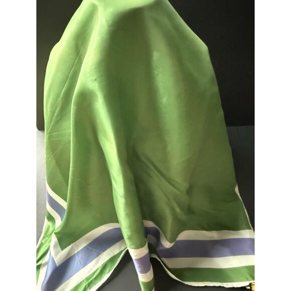 Vtg. Scarf Square Geometric 30” Mod Retro Career Multi-functional Deco - Picture 1 of 7